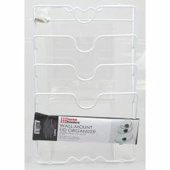 Home-Basics Storage & Organization Home Basics Wall Mount Lid Rack