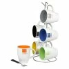 Home-Basics Kitchen & Dining Home Basics Colorful 6pc. Mug Set & Stand -Home-Essentials Shop 0c005ddd 2944 4d6b 8913 3a456da9ec7e