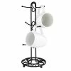 Home-Basics Kitchen & Dining Home Basics Scroll Collection Steel Mug Tree
