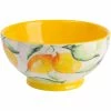 Home-Essentials Kitchen & Dining Home Essentials 5.1in. Lemon Garden Footed Soup/Cereal Bowl