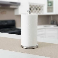 Home-Basics Storage & Organization Home Basics Stainless Steel Paper Towel Holder