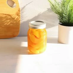 Home-Basics Storage & Organization Home Basics Wide Mouth Clear Mason Canning Jar 9 Home-Basics Storage & Organization Home Basics Wide Mouth Clear Mason Canning Jar -Home-Essentials Shop 1a30044b 14fe 45e0 b581 ae362212fb92