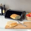 Home-Basics Storage & Organization Home Basics Roll Up Lid Bread Box -Home-Essentials Shop 1f6393ec e915 490a 9433 1877a2c51ca9