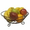Home-Basics Storage & Organization Home Basics Bronze Scroll Fruit Basket -Home-Essentials Shop 20758662 a422 4274 8a27 9f99415f681d
