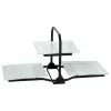 Home-Essentials Kitchen & Dining Home Essentials Set Of 3 Square Plate 2 Tier Metal Rack -Home-Essentials Shop 22a92f45 d618 4ea1 948f 72e48ef40c77