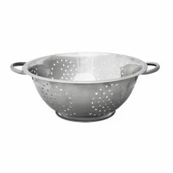 Home-Basics Kitchen & Dining Home Basics 5qt. Stainless Steel Deep Colander