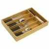 Home-Basics Storage & Organization Home Basics Bamboo Cutlery Tray -Home-Essentials Shop 2f812a86 975a 4cfe 8b27 33735ff3a63f