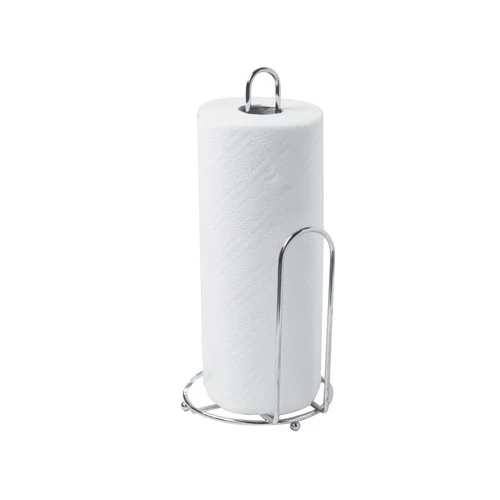 Home-Basics Storage & Organization Home Basics Chrome Plated Paper Towel Holder 3 Home-Basics Storage & Organization Home Basics Chrome Plated Paper Towel Holder
