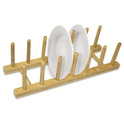 Home-Basics Storage & Organization Home Basics Bamboo Dish Rack 3 Home-Basics Storage & Organization Home Basics Bamboo Dish Rack