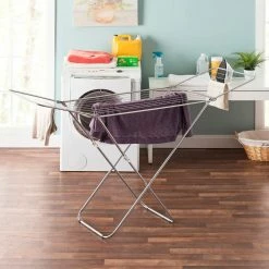 Home-Basics Storage & Organization Home Basics Enamel Clothes Drying Rack