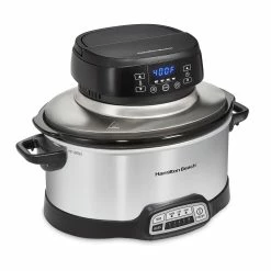 Hamilton-Beach Small Appliances Hamilton Beach® 2 In 1 Air Fryer/Slow Cooker