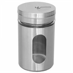 Home-Basics Kitchen & Dining Home Basics Stainless Steel Shaker With Glass Window