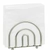 Home-Basics Storage & Organization Home Basics Satin Nickel Napkin Holder