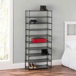 Home-Basics Storage & Organization Home Basics Stackable Shoe Rack