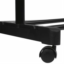 Home-Basics Storage & Organization Home Basics Single Rail Rolling Garment -Home-Essentials Shop 560ebd62 8bca 4393 96d0 d05f17165214