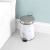 Home-Basics Storage & Organization Home Basics Faux Marble Waste Bin 2 Home-Basics Storage & Organization Home Basics Faux Marble Waste Bin -Home-Essentials Shop 5760887b 58f7 46ae aaaf 7c8bb2873ad3