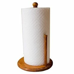 Home-Basics Storage & Organization Home Basics Pine Paper Towel Holder