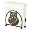 Home-Basics Storage & Organization Home Basics Owl Steel Napkin Holder -Home-Essentials Shop 58884666 bd56 4858 af1a 88087e556c73