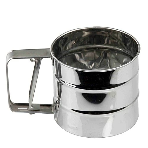 Home-Basics Kitchen & Dining Home Basics Stainless Steel Flour Sifter 3 Home-Basics Kitchen & Dining Home Basics Stainless Steel Flour Sifter