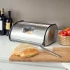 Home-Basics Storage & Organization Home Basics Stainless Steel Bread Box 2 Home-Basics Storage & Organization Home Basics Stainless Steel Bread Box -Home-Essentials Shop 638d479c ac01 4a7b a590 c5e95749939e