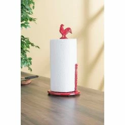 Home-Basics Storage & Organization Home Basics Rooster Paper Towel Holder