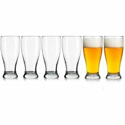 Home-Essentials Kitchen & Dining Home Essentials Basic Set Of 6 19.25oz. Pilsner Glasses