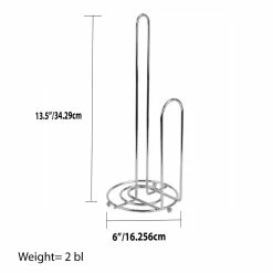 Home-Basics Storage & Organization Home Basics Chrome Paper Towel Holder -Home-Essentials Shop 6f400950 e9f3 4f48 a74a f6099aeb0d6f