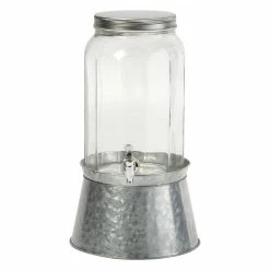Home-Essentials Kitchen & Dining Home Essentials Country Chic Panel 1.5gal. Beverage Dispenser