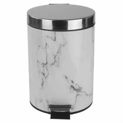 Home-Basics Storage & Organization Home Basics Faux Marble Waste Bin -Home-Essentials Shop 7434c6f5 dcc4 4f92 a9e1 c3cccc049f8f