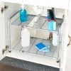 Home-Basics Storage & Organization Home Basics 2-Tier Adjustable Cabinet Organizer -Home-Essentials Shop 792ee9b3 c819 4f36 932b 4264b47d0074