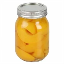 Home-Basics Storage & Organization Home Basics Wide Mouth Clear Mason Canning Jar