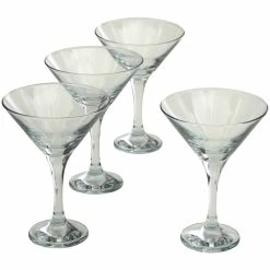 Home-Essentials Kitchen & Dining Home Essentials Basic 6oz. Martini Glasses - Set Of 4