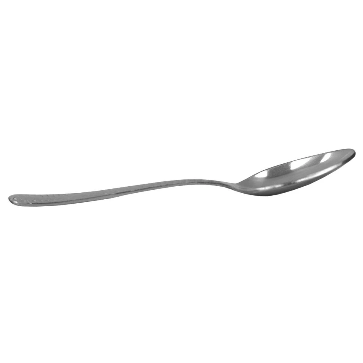 Home-Basics Kitchen & Dining Home Basics 4pc. Hammered Stainless Steel Tea Spoons 5 Home-Basics Kitchen & Dining Home Basics 4pc. Hammered Stainless Steel Tea Spoons - Image 3