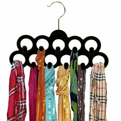 Home-Basics Storage & Organization Home Basics 3pc. Velvet Scarf Hanger