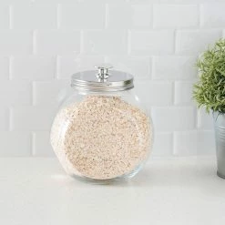 Home-Basics Storage & Organization Home Basics 67.5oz. Round Glass Candy Jar