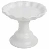 Home-Essentials Kitchen & Dining Home Essentials 6in. White Round Ruffle Mini Cake Stand -Home-Essentials Shop aa88f7e8 3ade 4018 b522 97b6b49bd460