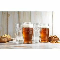 Home-Essentials Kitchen & Dining Home Essentials 16oz. Original Mason Pilsner Glasses - Set Of 4