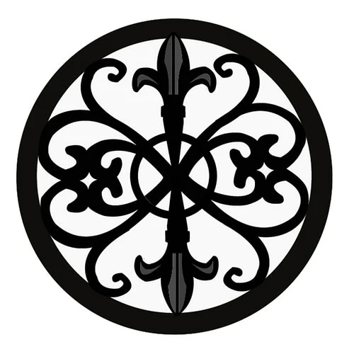 Home-Basics Kitchen & Dining Home Basics Cast Iron Fleur De Lis Trivet 3 Home-Basics Kitchen & Dining Home Basics Cast Iron Fleur De Lis Trivet