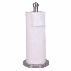 Home-Basics Storage & Organization Home Basics Stainless Steel Paper Towel Holder -Home-Essentials Shop c6a1a0b5 cdac 49e5 bfda 6cb5f2726d3f