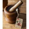 Home-Essentials Kitchen & Dining Home Essentials 2pc. 5in. Footed Wood Mortar And Pestle -Home-Essentials Shop c78460c7 51e2 43ca b9e7 a5d21582d16b