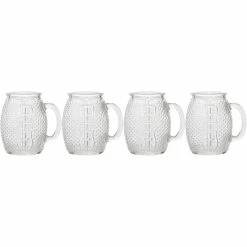 Home-Essentials Kitchen & Dining Home Essentials Football Shot Glasses - Set Of 6