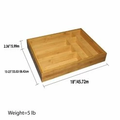 Home-Basics Storage & Organization Home Basics Bamboo Expandable Cutlery Tray 9 Home-Basics Storage & Organization Home Basics Bamboo Expandable Cutlery Tray -Home-Essentials Shop eabcfaa5 5c3f 4def b049 32740449c28b