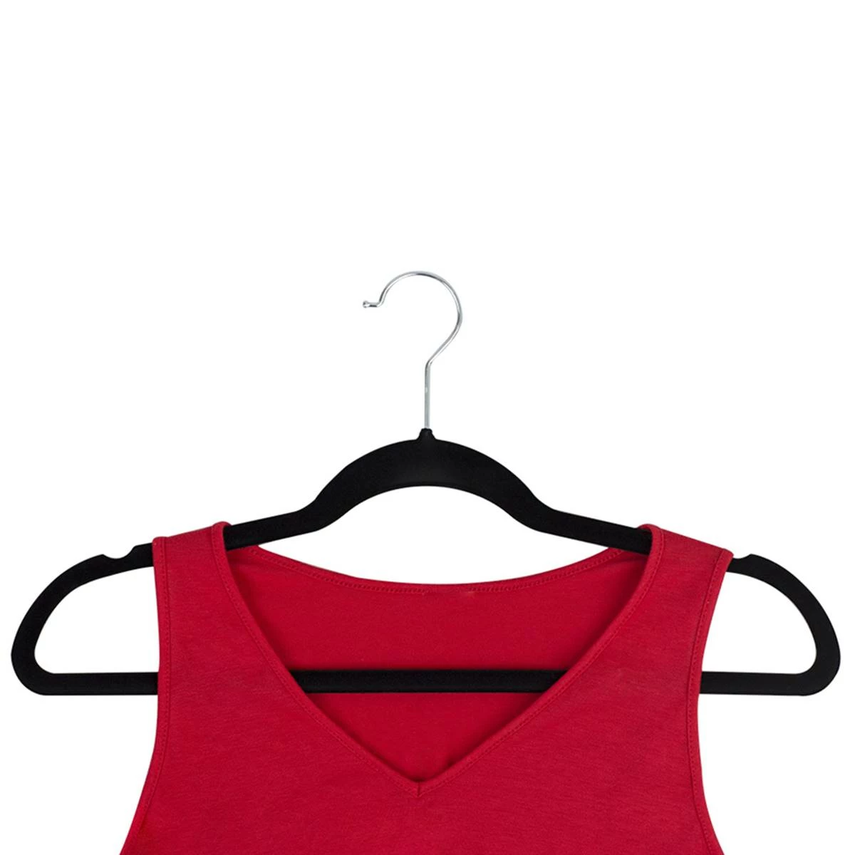 Home-Basics Storage & Organization Home Basics Velvet Hanger Pack Of 25 7 Home-Basics Storage & Organization Home Basics Velvet Hanger Pack Of 25 - Image 5