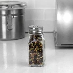 Home-Basics Kitchen & Dining Home Basics Clear Salt And Pepper Shaker -Home-Essentials Shop f4fd91e0 e98b 42de a2c9 24fd3d6de104