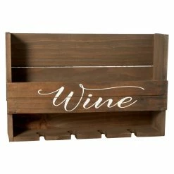 Home-Essentials Home Decor Home Essentials Wood Wine Rack