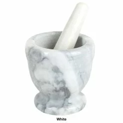 Home-Basics Kitchen & Dining Home Basics Marble Mortar And Pestle -Home-Essentials Shop f9761227 67f4 49de 92b5 df5921afff2f