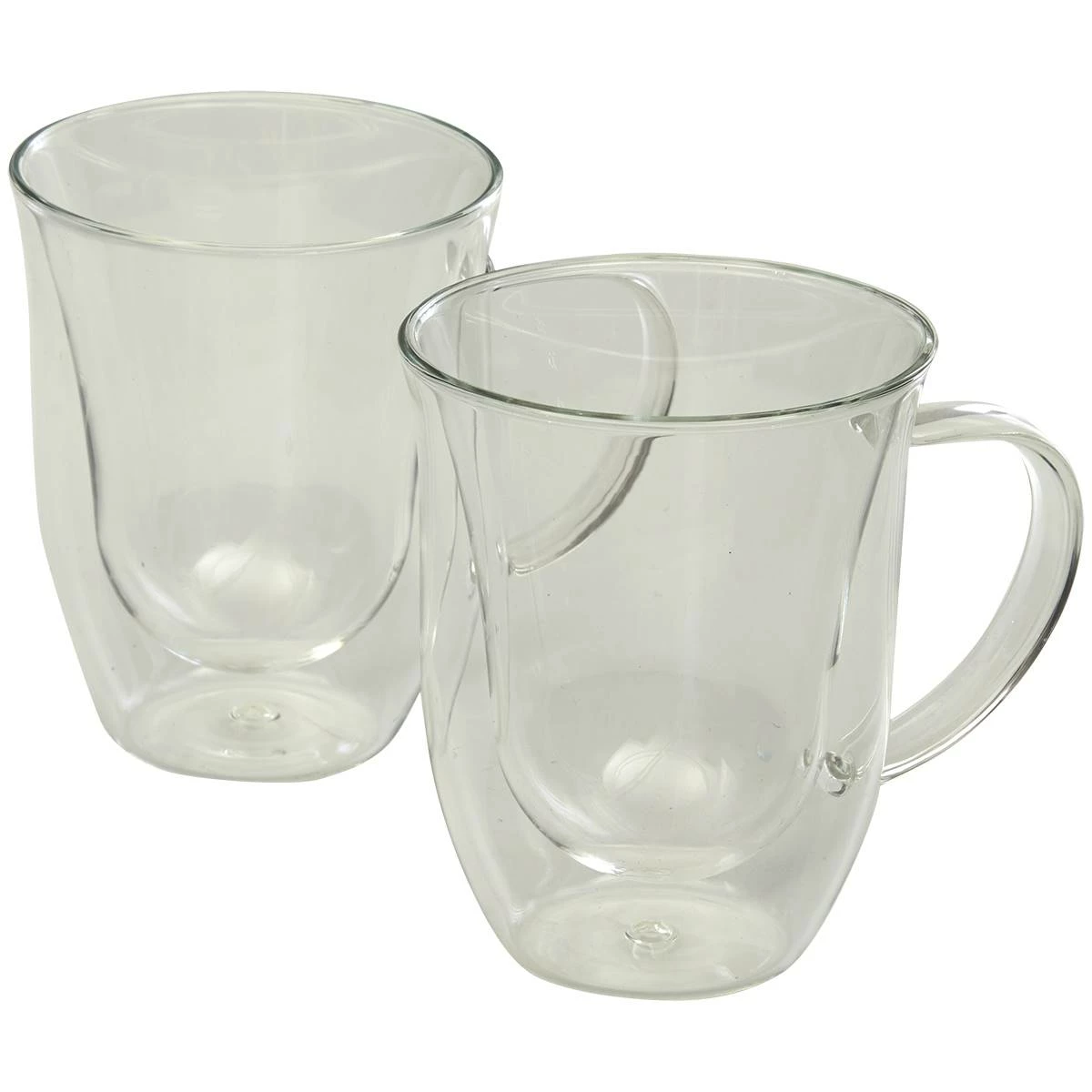 Home-Essentials Kitchen & Dining Home Essentials Barista Double Wall Mug - Set 2 3 Home-Essentials Kitchen & Dining Home Essentials Barista Double Wall Mug - Set 2